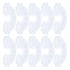 10Pcs Rainbow Shaped Transparent Storage Box Dust Proof Storage Box