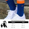 SWOLE PANDA | Luxury Bamboo Socks for Men, Orange &