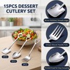 15PCS Shovel Spoons, Mini Shovel Spoons for Desserts, Tiny Shovel