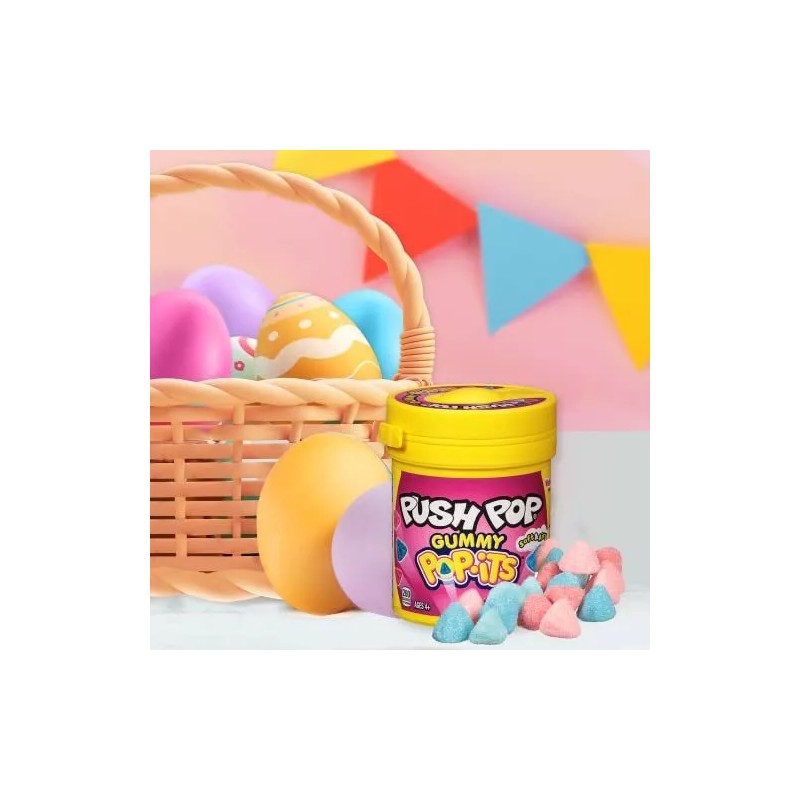 Push Pop Pop-Its Gummy Easter Candy - 8 Count Gummy