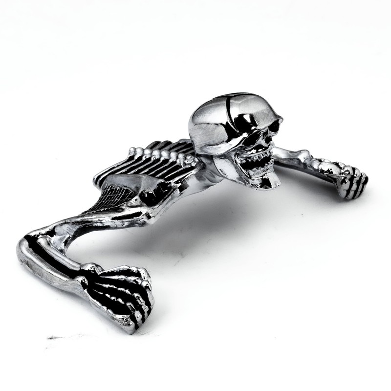 Eagle Lights SKULLRIDER Headlight and Fender Skull Figurehead for HD