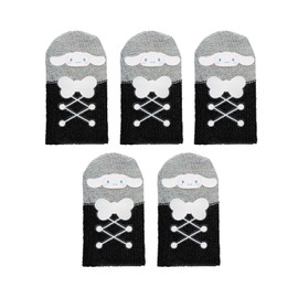 Allone Sanrio Characters Cinnamoroll Finger Sack for Games, 5 Pieces, 0.9 x 0.1 x 1.6 inches (2.3 x 0.3 x 4 cm), Smartphone Game, Sound Game, Rhythm Game, Package Can Be Used As Storage Pouch,