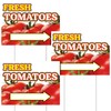 3 Pack Tomatoes Yard Sign 12" x 16" Double-sided Print