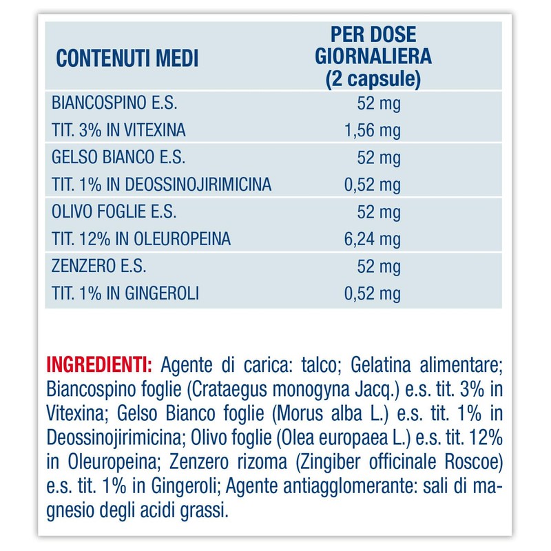 Pression Act, Integratore Alimentare per la Pressione Arteriosa, 60 Capsule