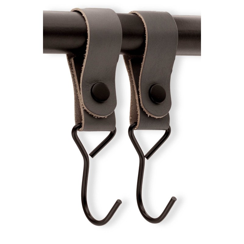 Brute Strength - Multifunctional Hook with Leather Loop - Grey