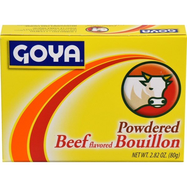Goya Foods Powdered Beef Bouillion, 2.82 Ounce (Pack of 24)
