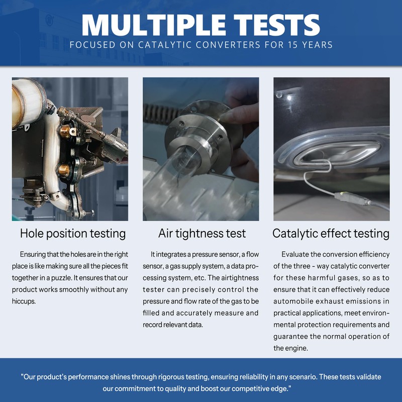 JT Exhaust Catalytic Converter Compatible with Ford Focus 2012 2013