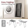 APEXCHASER Clothes Drying Rack Foldable, Large Drying Rack Clothing, Winged