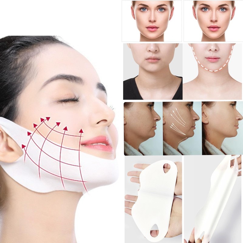 Reepic Cosmer 4 Pack V-Line Lifting Mask | 24K Gold