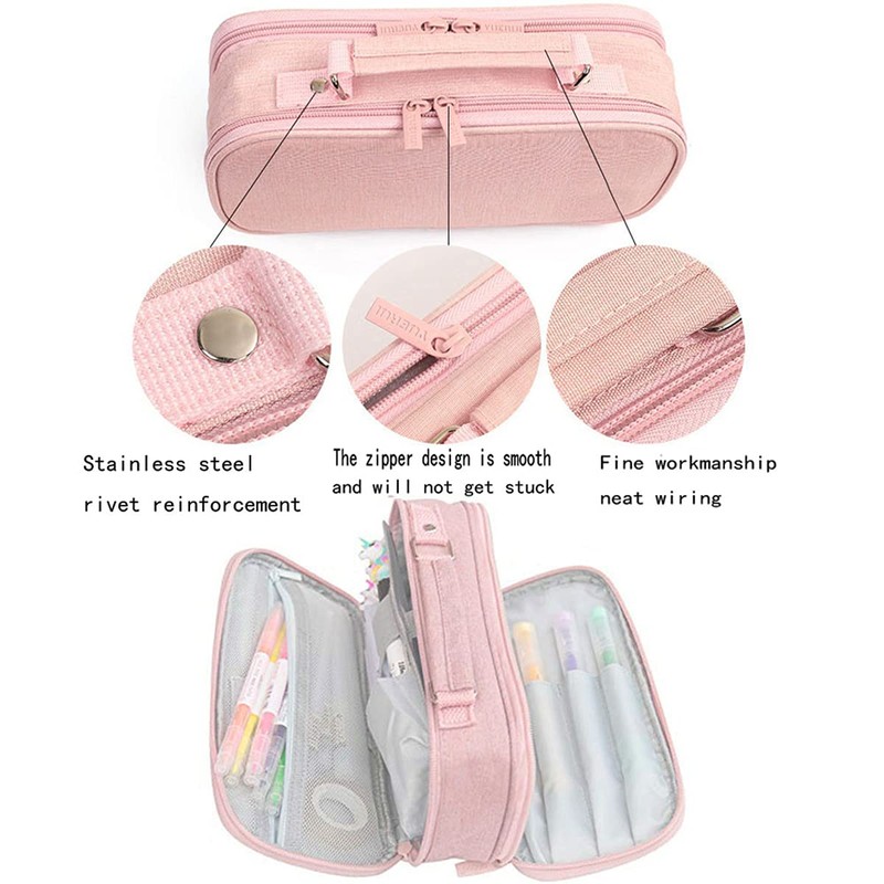 ZHENGGE Kpop Twice Merchandise Large Capacity Pencil Case Storage Pouch