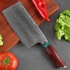 Damasco Cuchillo Chef, Yeeclot Cuchilla para Carne Cuchillo de Carnicero