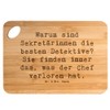Mr. & Mrs. Panda Bambus - Schneidebrett Spruch Warum sind