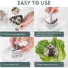 MIZOXY Onigiri Mold - Stainless Steel Rice Ball Maker -
