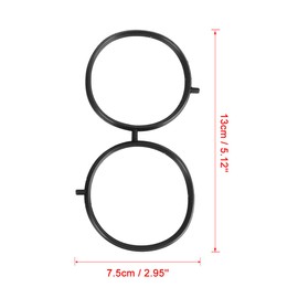 X AUTOHAUX Air Surge Tank to Intake Manifold Plenum Gasket 17176-31050 17176-31170 for Lexus IS250 2006-2012 for Lexus GS250 2013-2015
