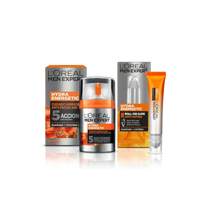 L'Oréal Paris Men Expert Kit Hydra Energetic Crema para Hombre