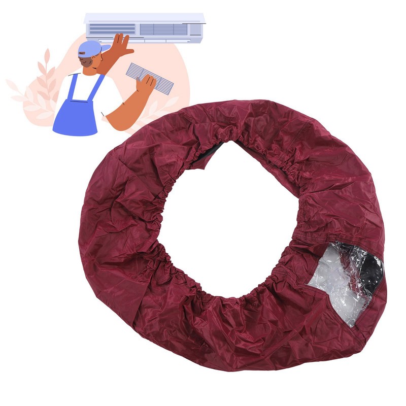 Split Air Conditioning Cleaning Cover Bag with 2.6m Water Pipe