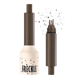 Freckle Pen & Stamp – Waterproof & Smudge-Proof – Long Lasting Transfer-Resistant 5-Point Design for Natural Sun-Kissed Look Vegan Cruelty-Free (Coffee)