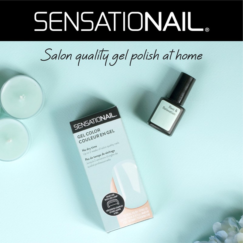 Sensationail Gel Nail Polish Color Kit - 10 Most Popular