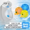 Urinal Screen Deodorizer,12 Pack Urinal Cakes Bulk Scented Anti-Splash Urinal