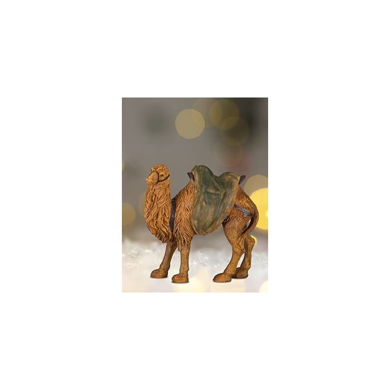 MaMeMi Nativity Figurine Camel [Height Approx. 9.5 cm, Hand-Painted Made