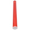 Long Pipe Bird Feeder Red Transparent Outdoor Bird Feeder Tube