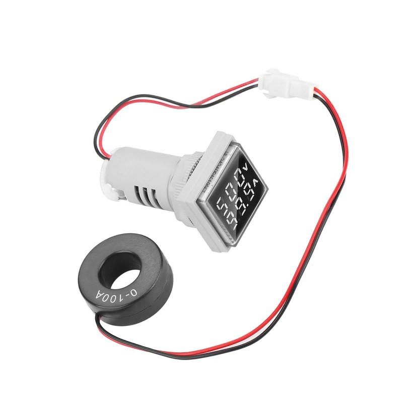 LED Digital Display AC Voltmeter Voltage Display 22 mm 0-100