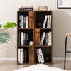 Giantex 6 Cube Bookcase, 3-Tier Freestanding Bookshelf with Anti-toppling Device,