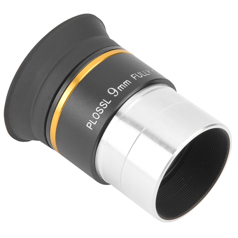 1.25inch Plossl Eyepiece 9mm Fully Coated Metal for Astronomic Telescope
