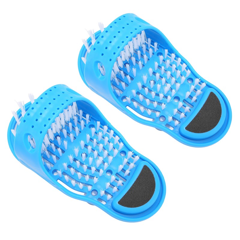 2pcs Foot Washing Brush Shoes Massage Scrubber Cleaning Exfoliating Feet