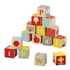 Petit Collage Eco-Friendly ABC Wooden Blocks, Set of 15 –