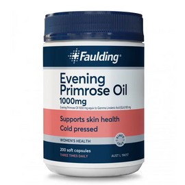 Faulding Remedies Evening Primrose Oil 1000mg 200 Capsules