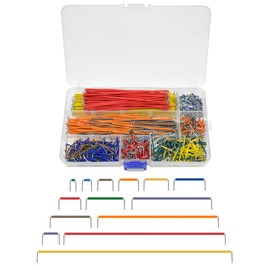 Savagrow 840PCS Jumper Wire Kit 14 Vaules Breadboard Jumper Wire Cables with Compartment Box