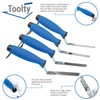 Toolty Tuck Pointer Trowel, Stainless Steel Finger Pointing Trowel, Hand