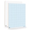 SCRIBBLEDO Dry Erase Graph Whiteboard 9" x 12" Double Sided