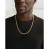 ChainsHouse Men Women 14K Gold Plated Chain Hip Hop Fashion