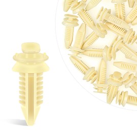 GOOACC 20PCS Fuel Line Retaining Clips 5/16 in.and 3/8 in. Fits for Ford 7L3Z-9S317-A 7L3Z-9S317-B Pink Nylon Compatible with Select Ford/Lincoln Models