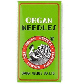 Organ HL X 5 Needles for Juki TL2000QI, TL2010Q, TL98 Series , Janome 1600P and Janome 1600P-QC Machines Size 90/14