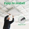 Art3d 12 Pack PVC Ceiling Tiles 24x24 Inches Waterproof Drop