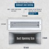 Fits 16x4 Duct Opening Steel Adjustable Air Supply Grille by
