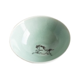 大堀 相馬 Burn 松永 Kiln Rice Bowl Celadon Color (Large) soma050201cb
