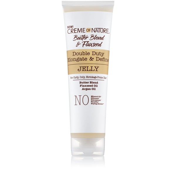 Creme of Nature, Curl Elongater, Butter Blend, Argan Oil, Flaxseed