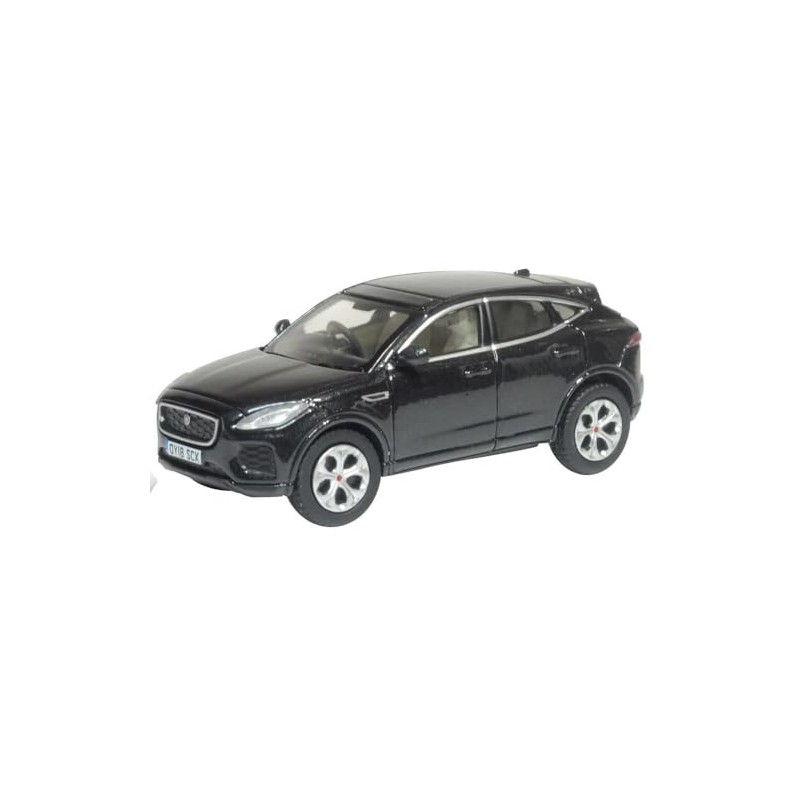 Oxford Diecast 76JEP003 Jaguar E Pace Santorini Black