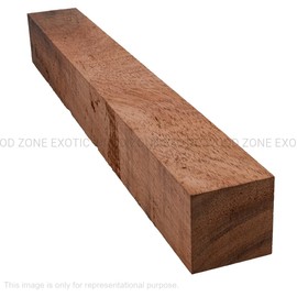 Exotic Wood Zone Hawaiian Koa Turning Wood Blanks | Woodturning | (2" x 2" x 3", 1)