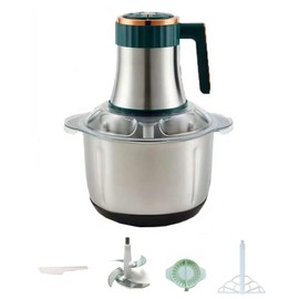 3L Electric Meat Grinder, Stainless Steel Dough Machine, 300w Strong Food Processing Machine, 5-Speed Mode, Used For Dough Stirring, Onion, Meat, Nuts, Fruits, Garlic, Vegetables, Baby Food