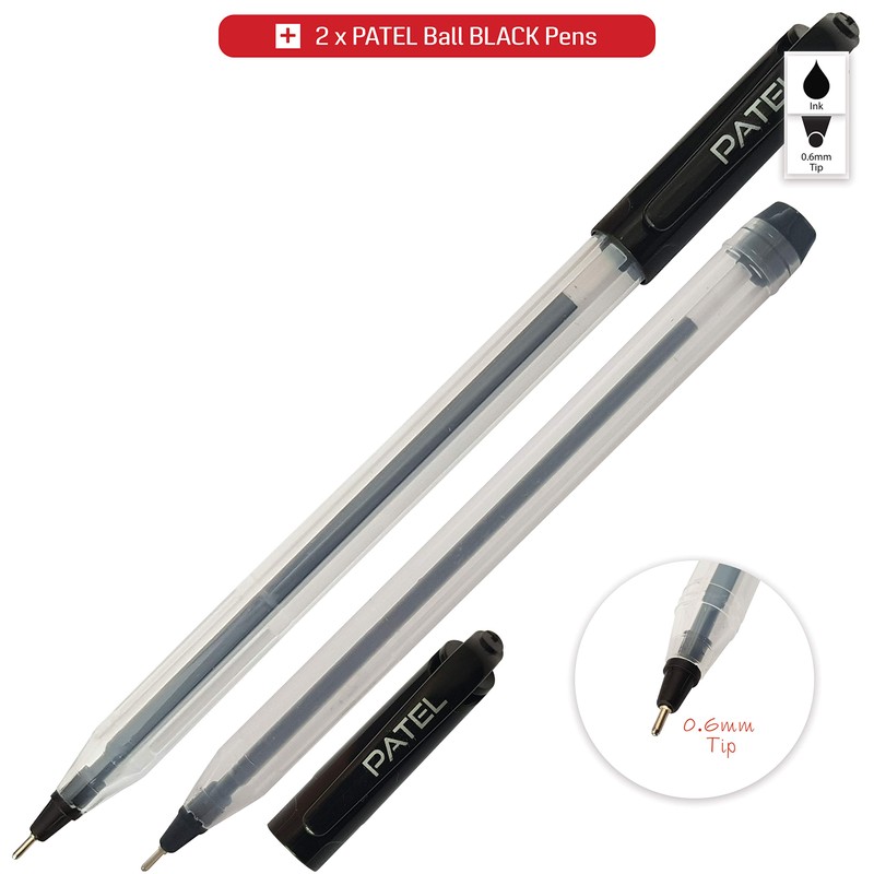 DOM A1 Deep Graphite Traditional Pencils Writing Pack (10 Pencils