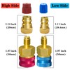 Saipor 2Pcs R1234YF Quick Couplers Kit, R1234yf to R134a Conversion