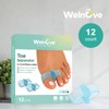 Welnove Toe Separators with 2 Loops - Pack of 12