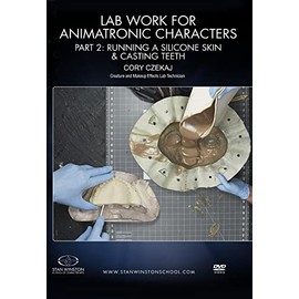 Lab Work for Animatronic Characters Part 2: Running a Silicone Skin & Casting Teeth