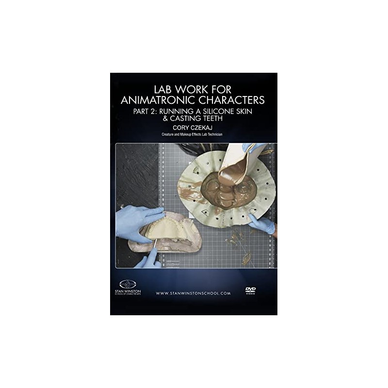 Lab Work for Animatronic Characters Part 2: Running a Silicone