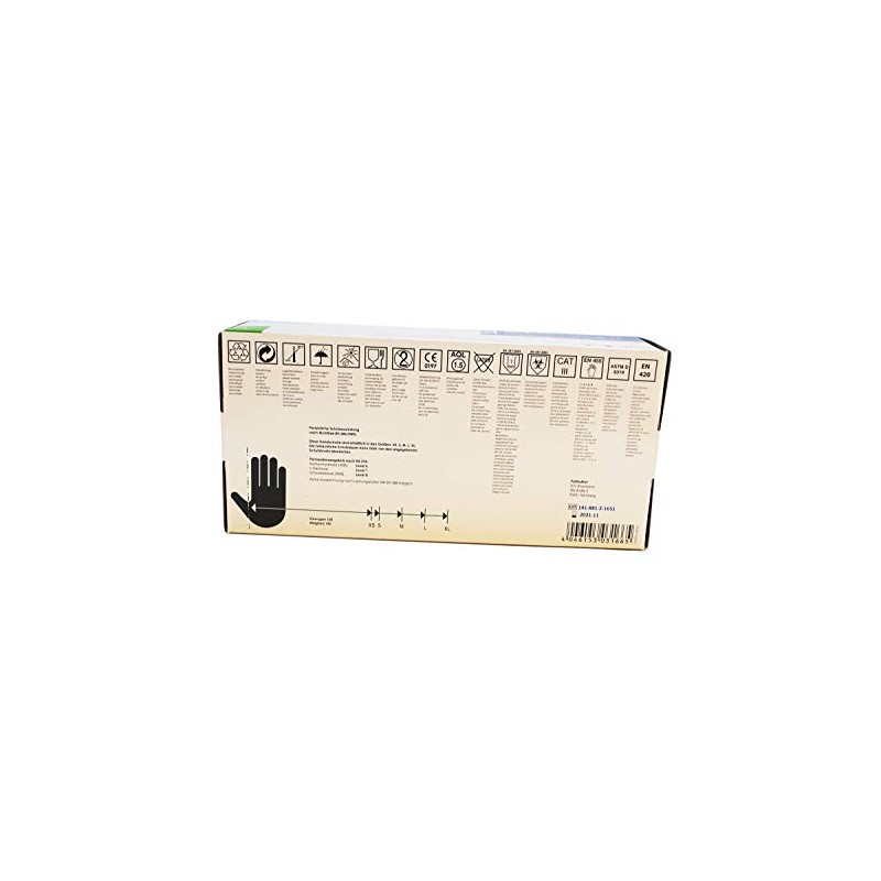 MaiMed LG Nitrile Examination Gloves Powder-Free Blue 300 mm -